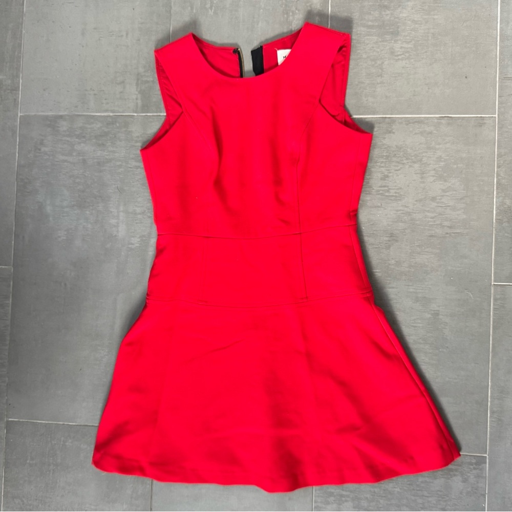 Milly Elegant Red Sleeveless Dress